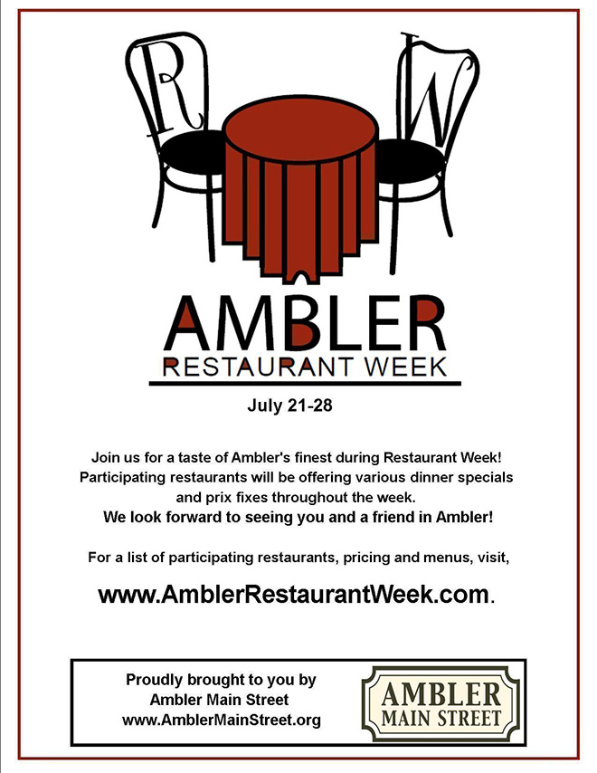 Ambler Restaurant Week